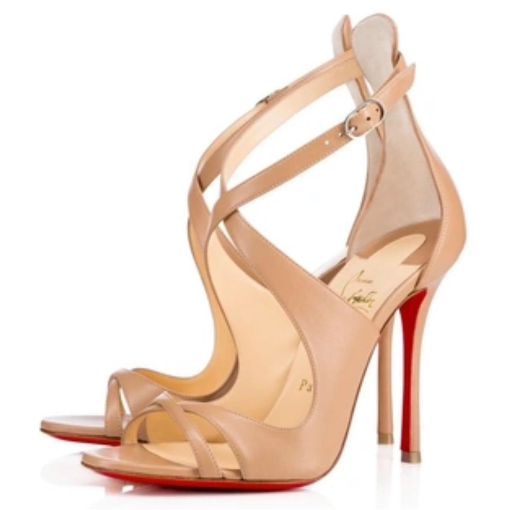 Christian Louboutin Malefissima Crisscross 100mm
